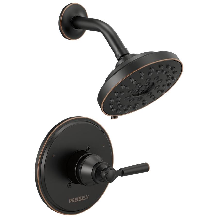 Peerless Westchester Oil Rubbed Bronze 1 Handle Shower Faucet At