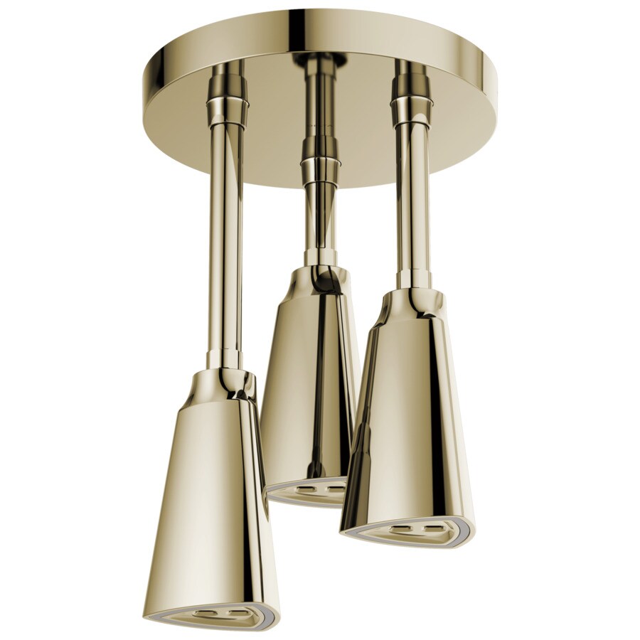 Delta Pendant Polished Nickel 1Spray Rain Shower Head at