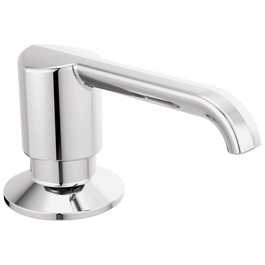 Delta Emmeline Chrome Soap and Lotion Dispenser in the Soap & Lotion Dispensers department at