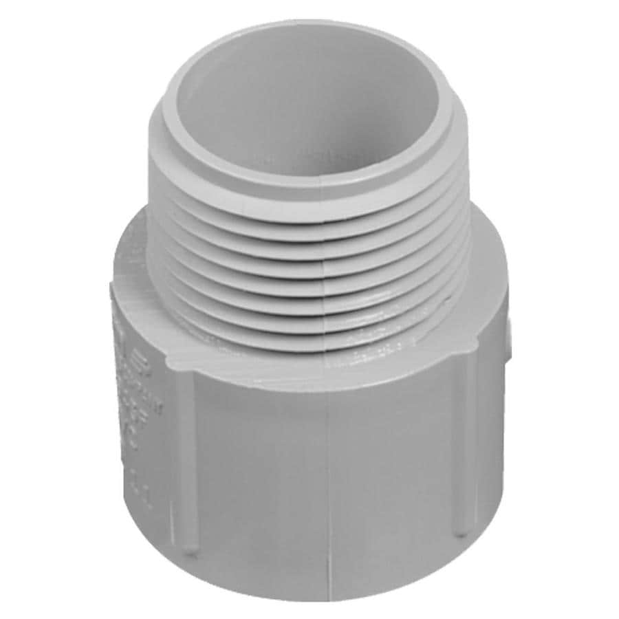 CARLON 1-in Threaded Coupling Schedule 40 PVC Compatible, Schedule 80 ...