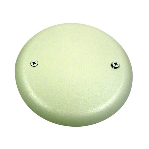 Carlon Round Plastic Electrical Box Cover At Lowes Com