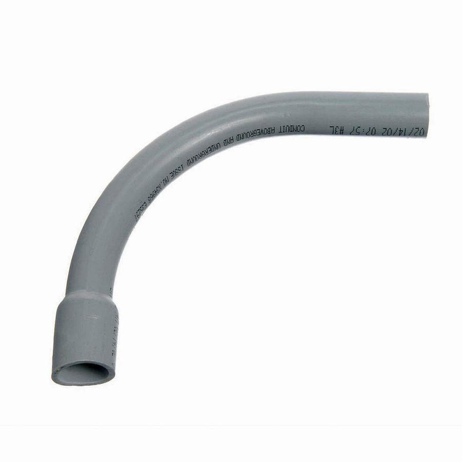 CARLON 13in x 4in Plastic Oval Duct Elbow at