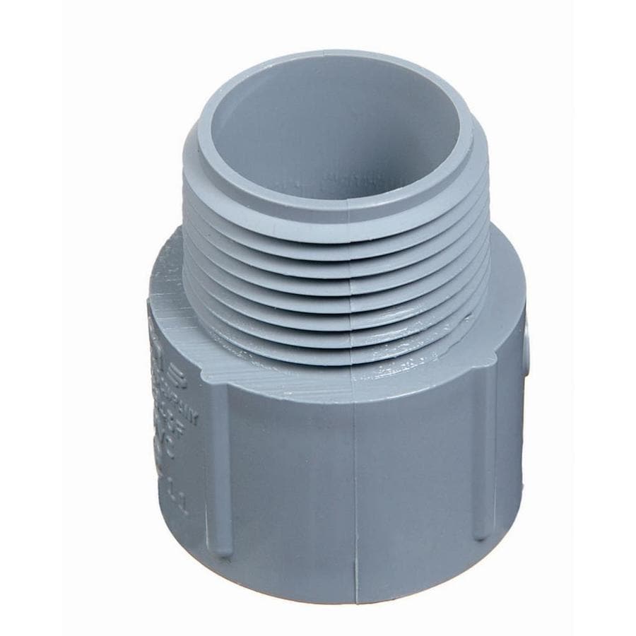 CARLON 3/4in Threaded Connector Schedule 40 PVC Compatible, Schedule