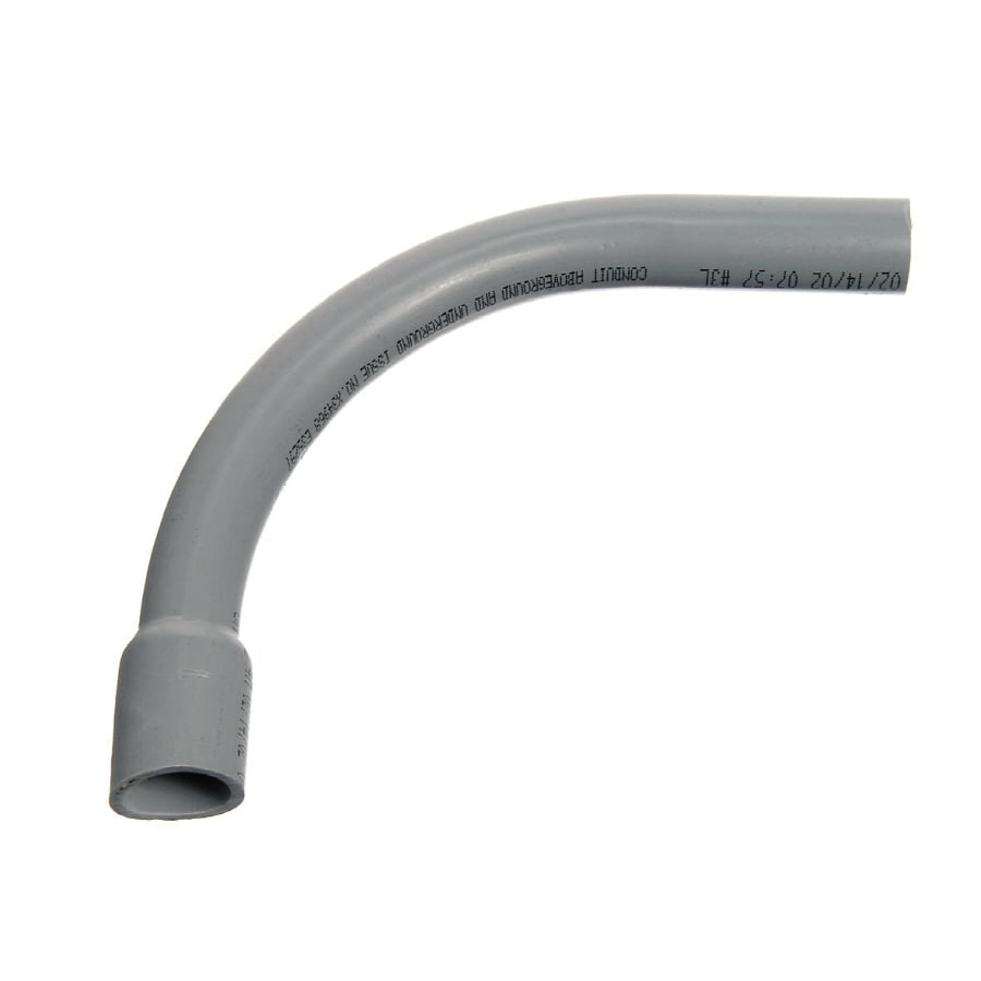 CARLON 1/2in Pull Elbow Schedule 40 PVC Compatible, Conduit Fitting at