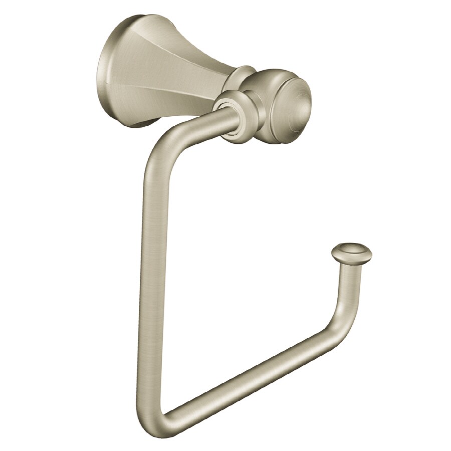 Moen Vestige Brushed Nickel Wall Mount Towel Ring At Lowes Com   034584003959 