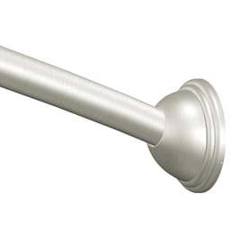 UPC 034584008848 product image for Moen 72-in Brushed Nickel Curved Adjustable Shower Rod | upcitemdb.com