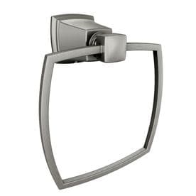 Moen Boardwalk Spot Resist Brushed Nickel Wall Mount Towel Ring