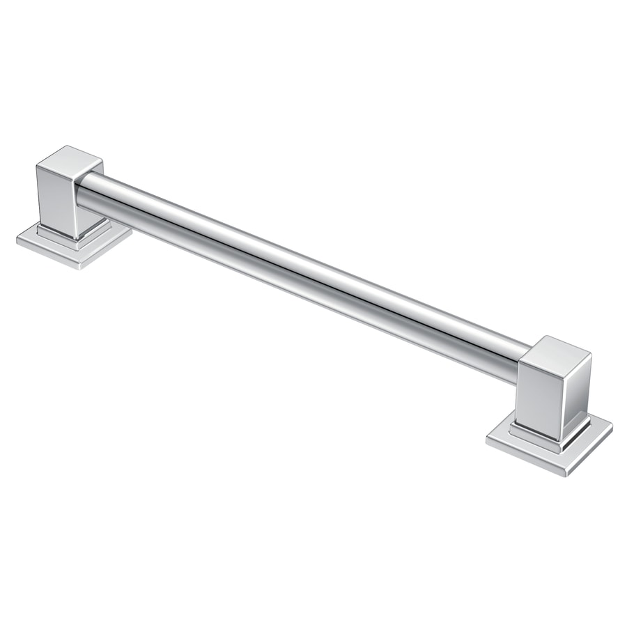 Moen 90 Degree 24in Chrome Wall Mount Grab Bar at