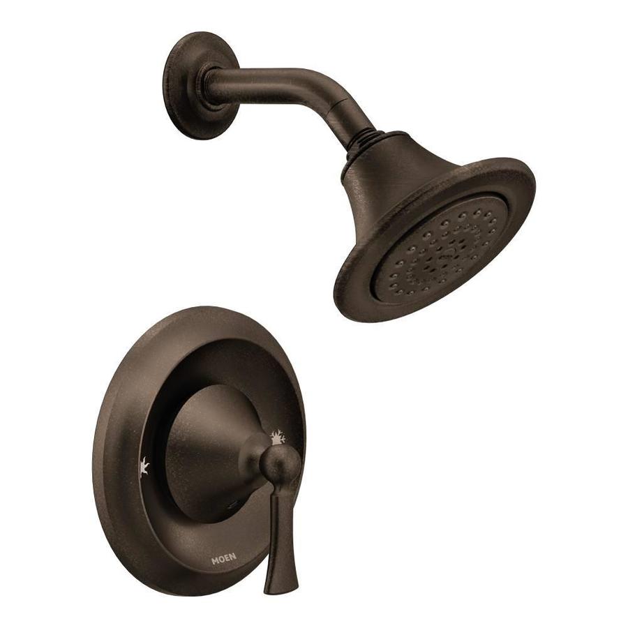 Moen Wynford Oil Rubbed Bronze 1 Handle Shower Faucet In The
