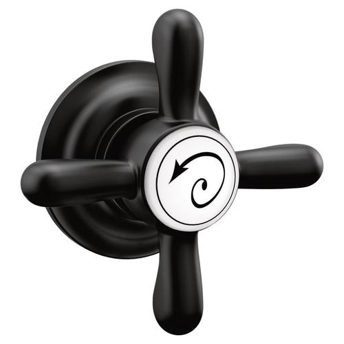 Moen Weymouth 8in Matte Black Toilet Lever in the Toilet Handles