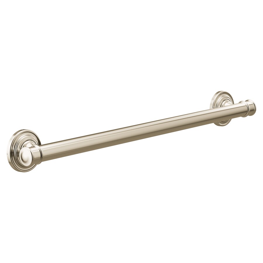 Moen Belfield 24-in Polished Nickel Wall Mount Grab Bar