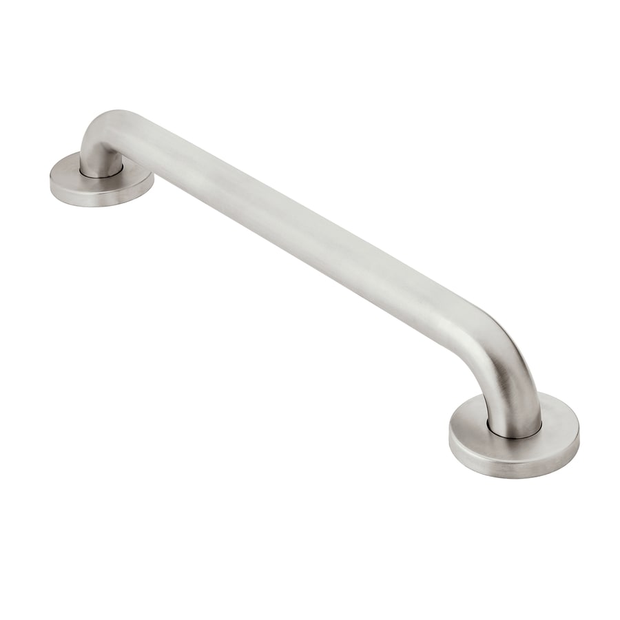 Moen Home Care Stainless Steel Wall Mount Grab Bar at Lowes.com Moen Stainless Steel Grab Bars