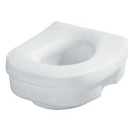 Moen Glacier Elevated Plastic Elongated Toilet Seat  White (ADA Compliant)