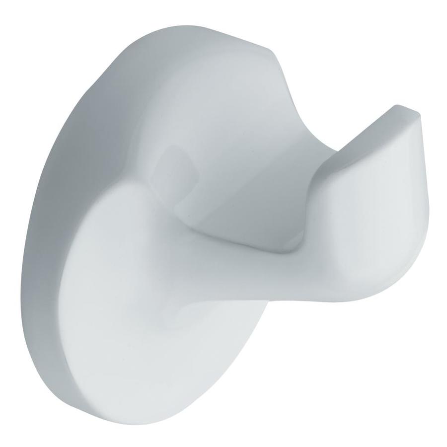 Moen Aspen 1-Hook Glacier Towel Hook at Lowes.com