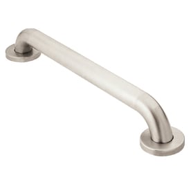 UPC 034584485441 product image for Moen Home Care 24-in Stainless Steel Wall Mount Grab Bar | upcitemdb.com