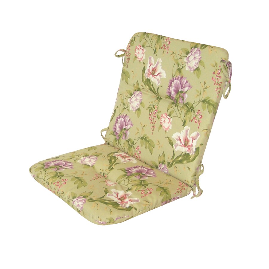 Arden Companies T223556B9C8 Jorene Floral Mid-Back Chair Cushion