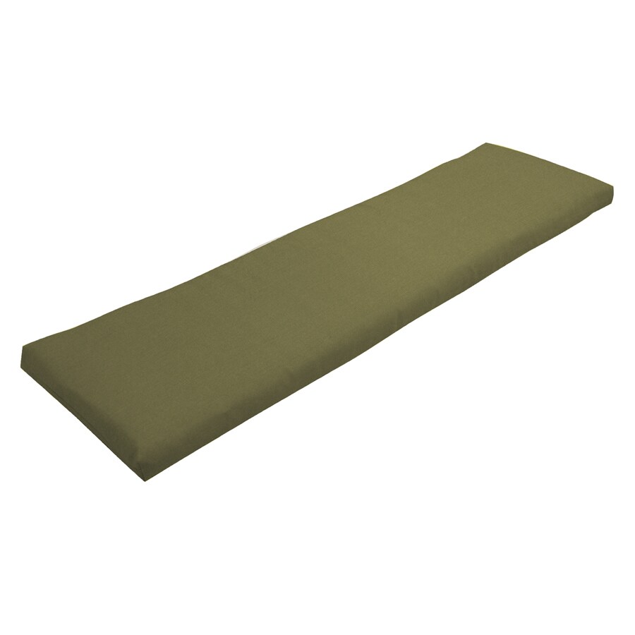 Arden Companies R351517B Solid Green Large Bench