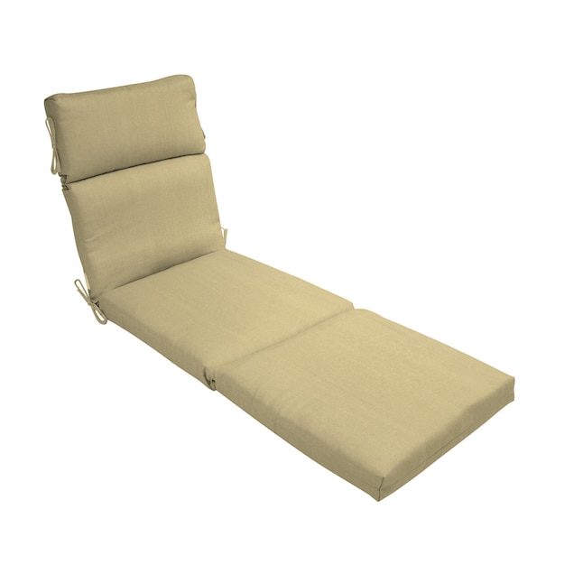 Arden Companies V333593B Solid Beige Large Chaise