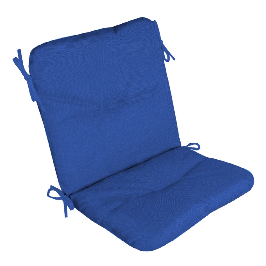 Sunbrella LL02704B Mid Back Pacific Blue Cushion
