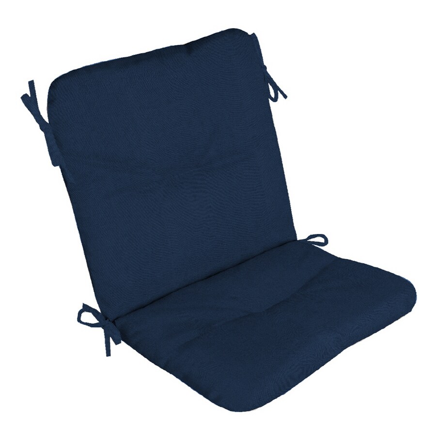 Sunbrella Navy Mid Back Chair Cushion At Com Sunbrella Navy Mid Back Chair Cushion