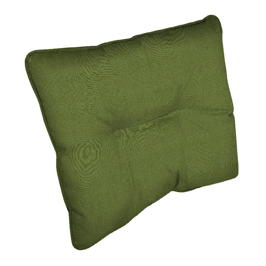 Sunbrella Canvas Turf Wicker Back Cushion at