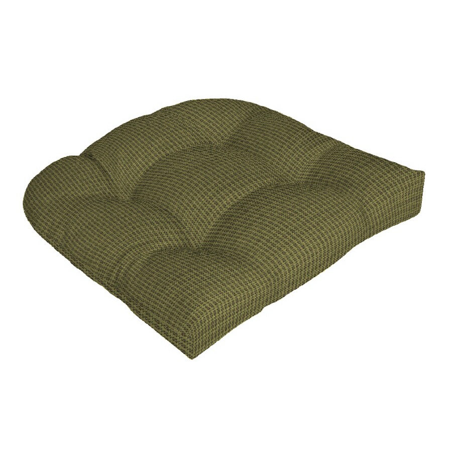 Sunbrella Murray Palm Wicker Chair Cushion at Lowes.com