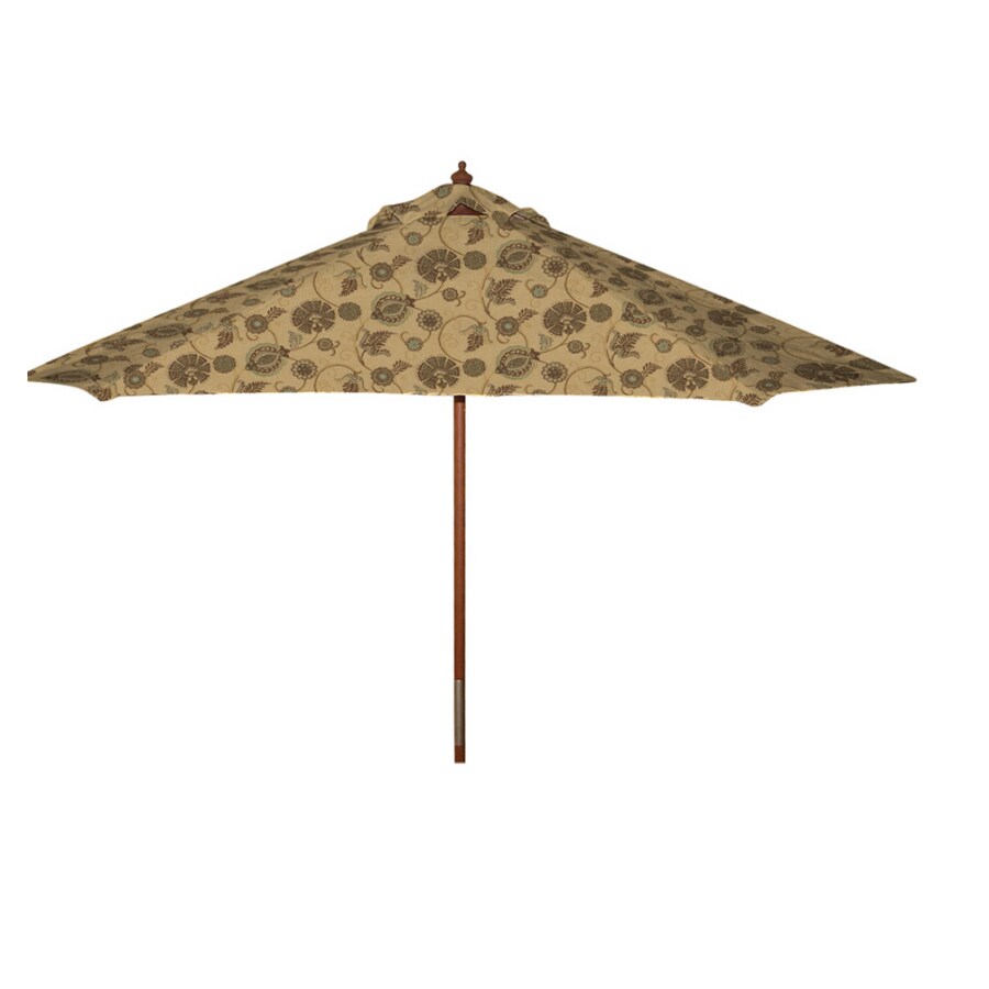 backyard creations raven floral patio market umbrella Arden Outdoor 9' Sunbrella® Cranston Floral Market Umbrella at  Lowes.com