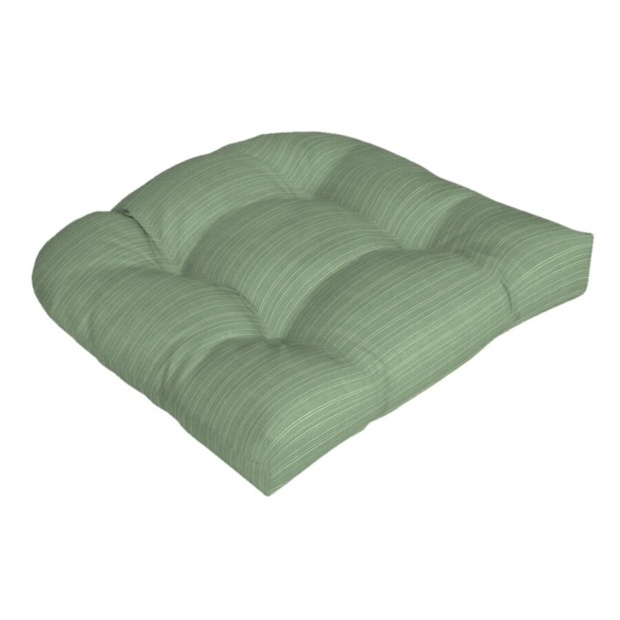 Arden Outdoor Dupione Seafoam Wicker, Seafoam Green Chair Cushions