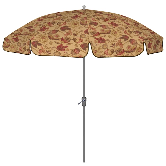 Polyester Dearden Fl Patio Umbrella, 7.5 Patio Umbrella