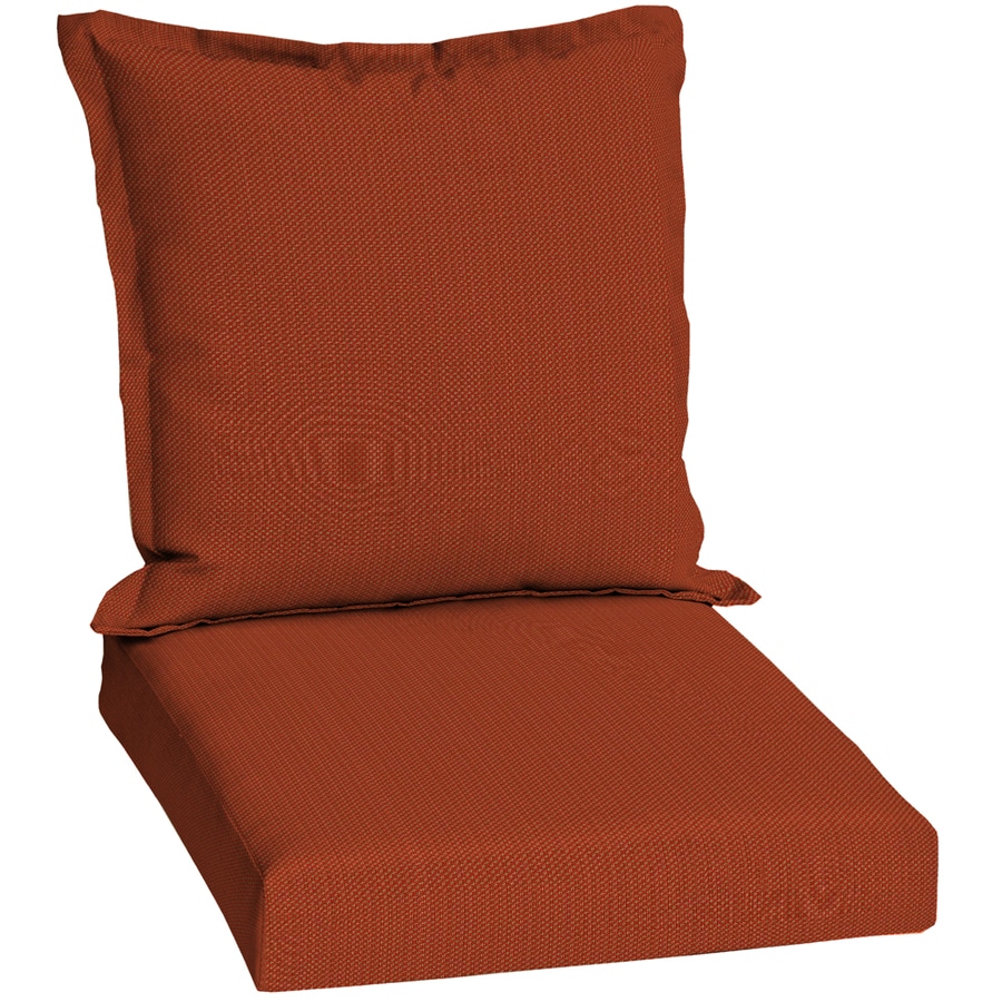 41 In L X 21 In W Sunbrella Pardini Red Texture Patio Chair Cushion At