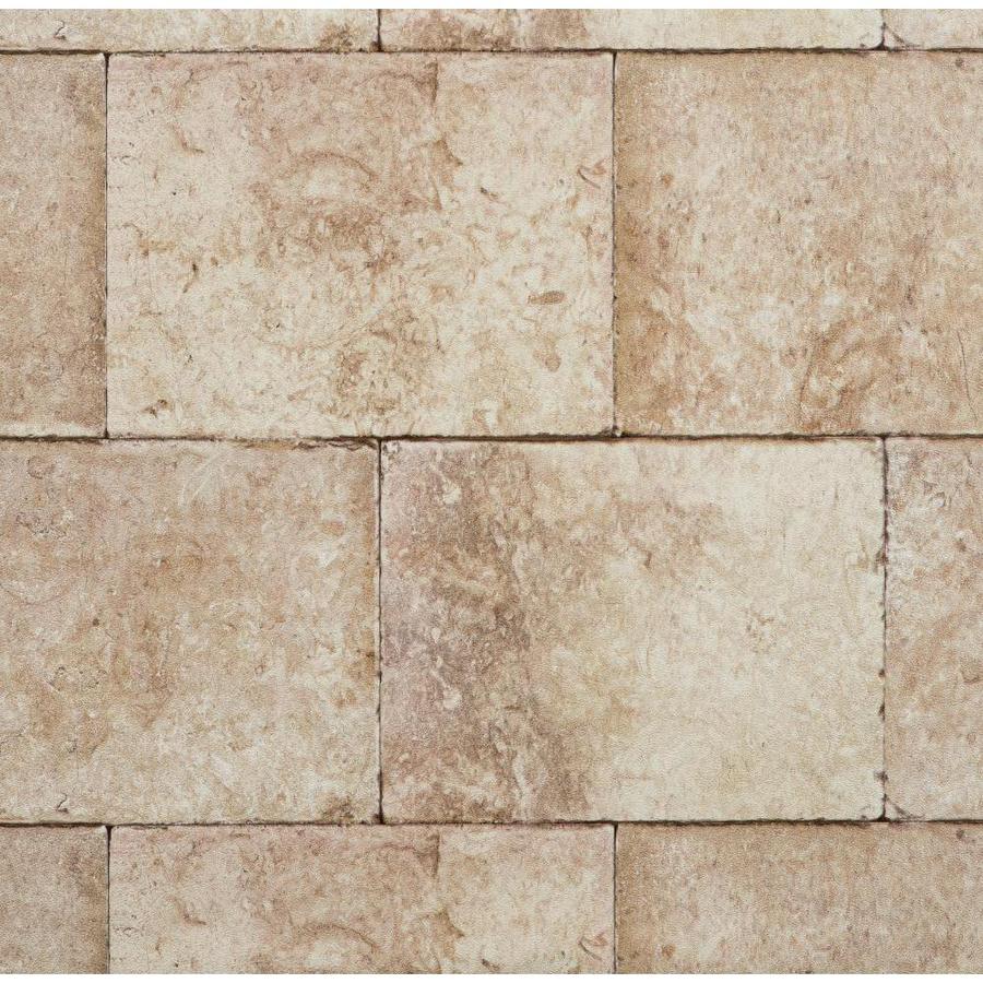 lowes wallpaper rustic and Brick Modern Wallcoverings Stone Rustic Tan, Shop York