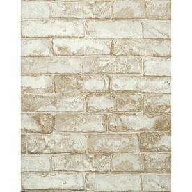 Wallpaper At Lowes York Wallcoverings Modern Rustic Light Gray White Stone And Brick Vinyl Textured Wallpaper