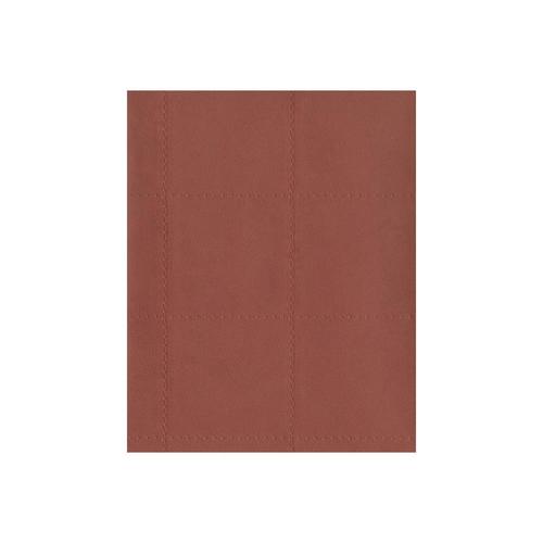 York Wallcoverings Monogram 60.75sq ft Red Vinyl Textured Solid