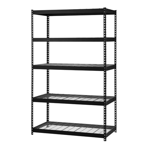 Edsal 24-in D x 48-in W x 72-in H 5-Tier Steel Freestanding Shelving Unit at Lowes.com