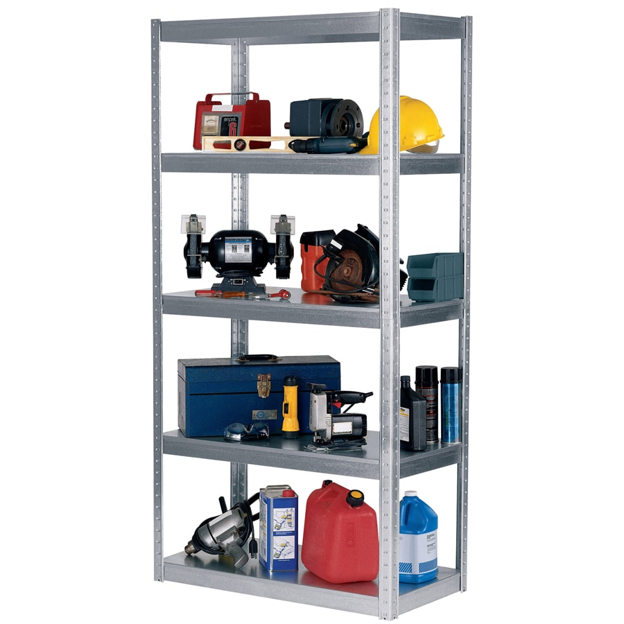 Hom-e-quip GAL800 5-shelf Steel Shelving Unit