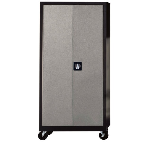 Edsal 36-in W X 72-in H X 18-in D Steel Freestanding Garage Cabinet In ...