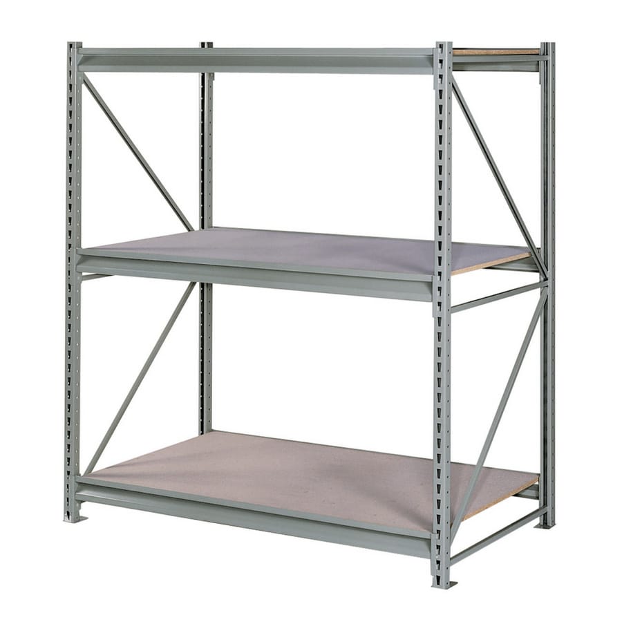 Shop edsal 72in H x 72in W x 24in D 3Shelf Steel Freestanding