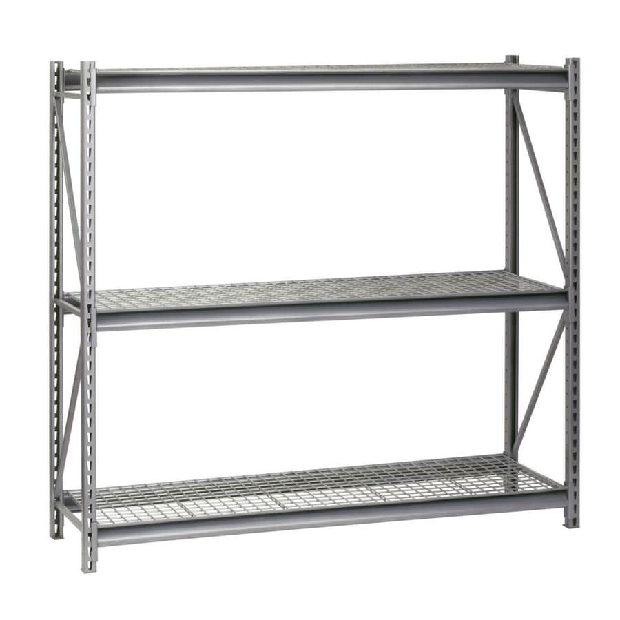 Edsal 96in H x 60in W x 36in D 3Tier Steel Freestanding Shelving