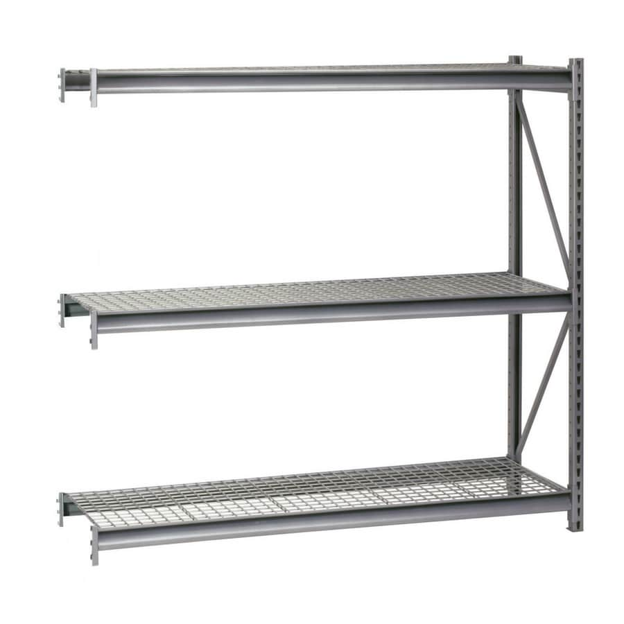 Shop edsal 96in H x 60in W x 36in D 3Shelf Steel Freestanding