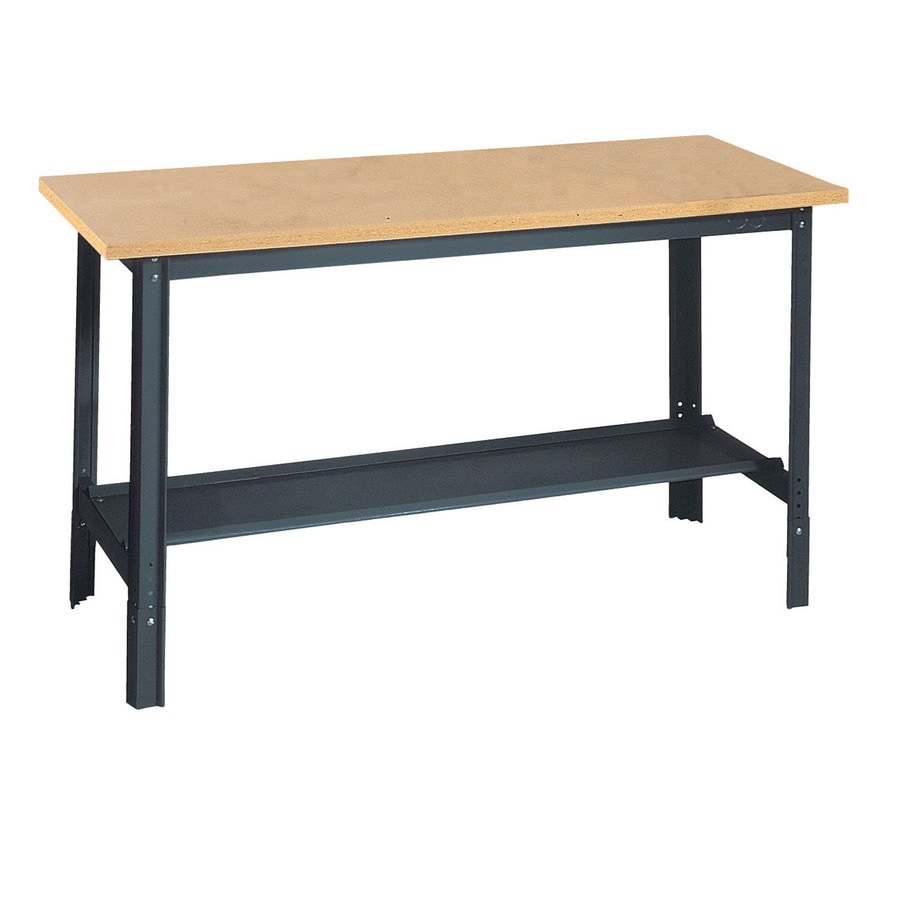 Edsal 60-in W x 34-in H Wood Work Bench at Lowes.com