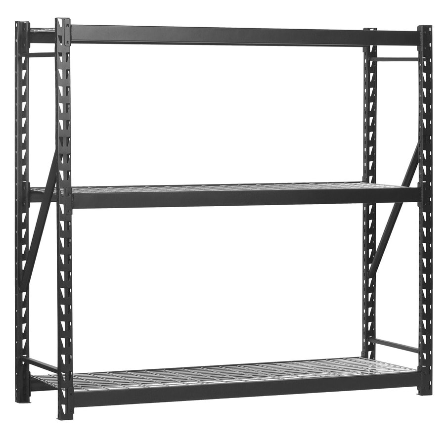 Shop Freestanding Shelving Units at Lowes.com - edsal 72-in H x 77-in W x 24-in D 3