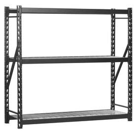 UPC 035441515134 product image for edsal 72-in H x 77-in W x 24-in D 3-Tier Steel Freestanding Shelving Unit | upcitemdb.com