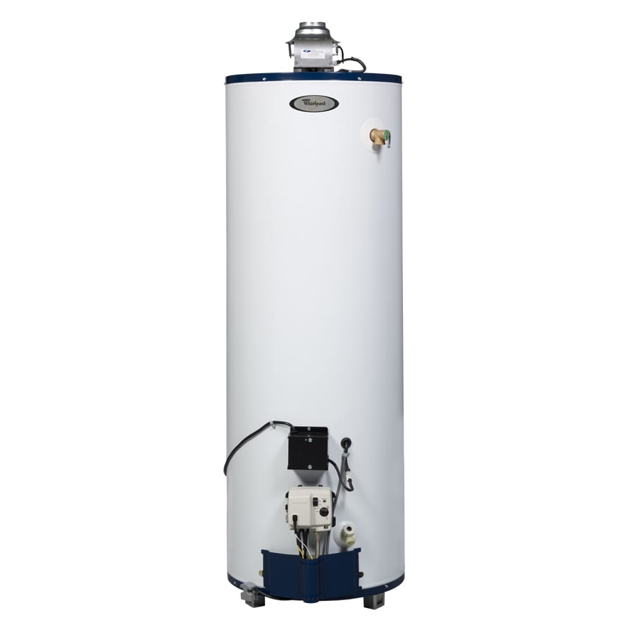 Whirlpool 40-Gallon Tall 6-Year Natural Gas Water Heater ...