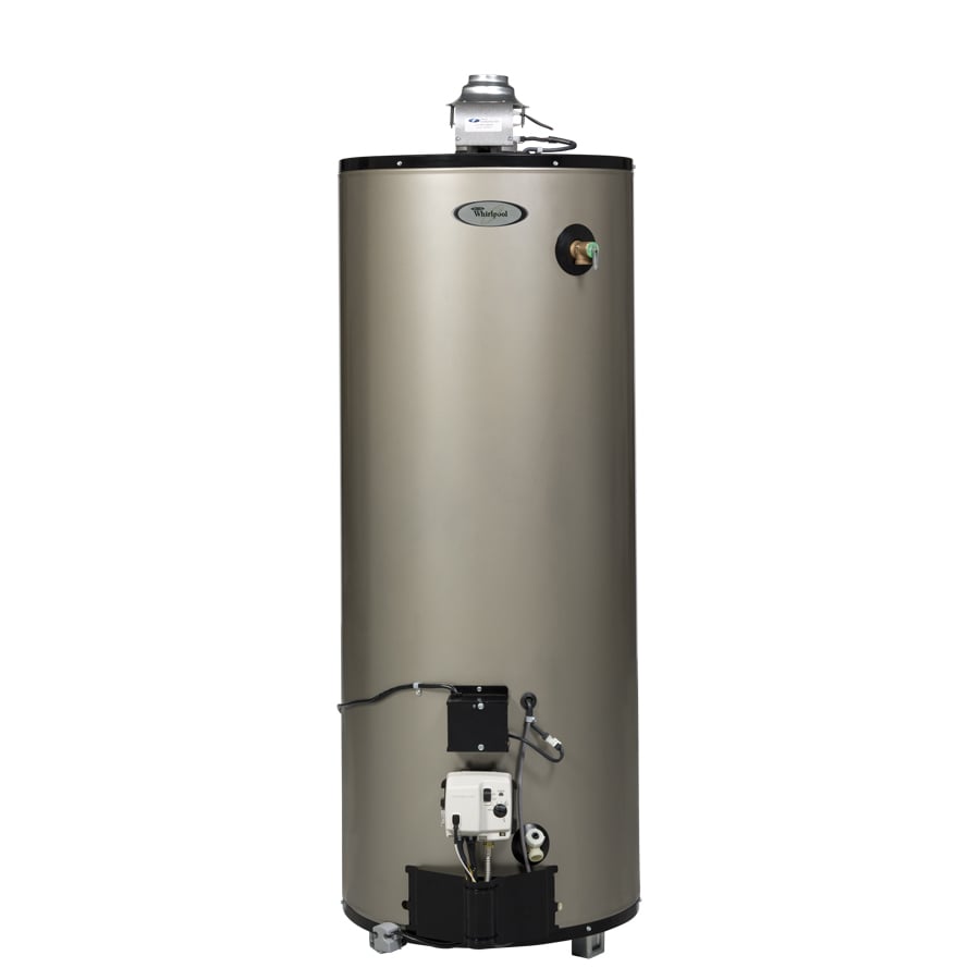 Whirlpool 50 Gallon 12 Year Residential Tall Natural Gas Water Heater Energy Star At