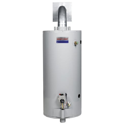 Direct Vent 40-Gallon Short 6-Year Liquid Propane Water Heater in the ...