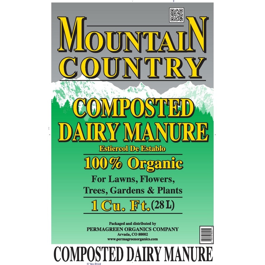 Unbranded BCOW 1-CU FT COMPSTD COW MANRE BROWNIE