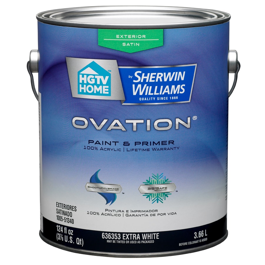 HGTV HOME by Sherwin-Williams Ovation Tintable Satin Latex Exterior