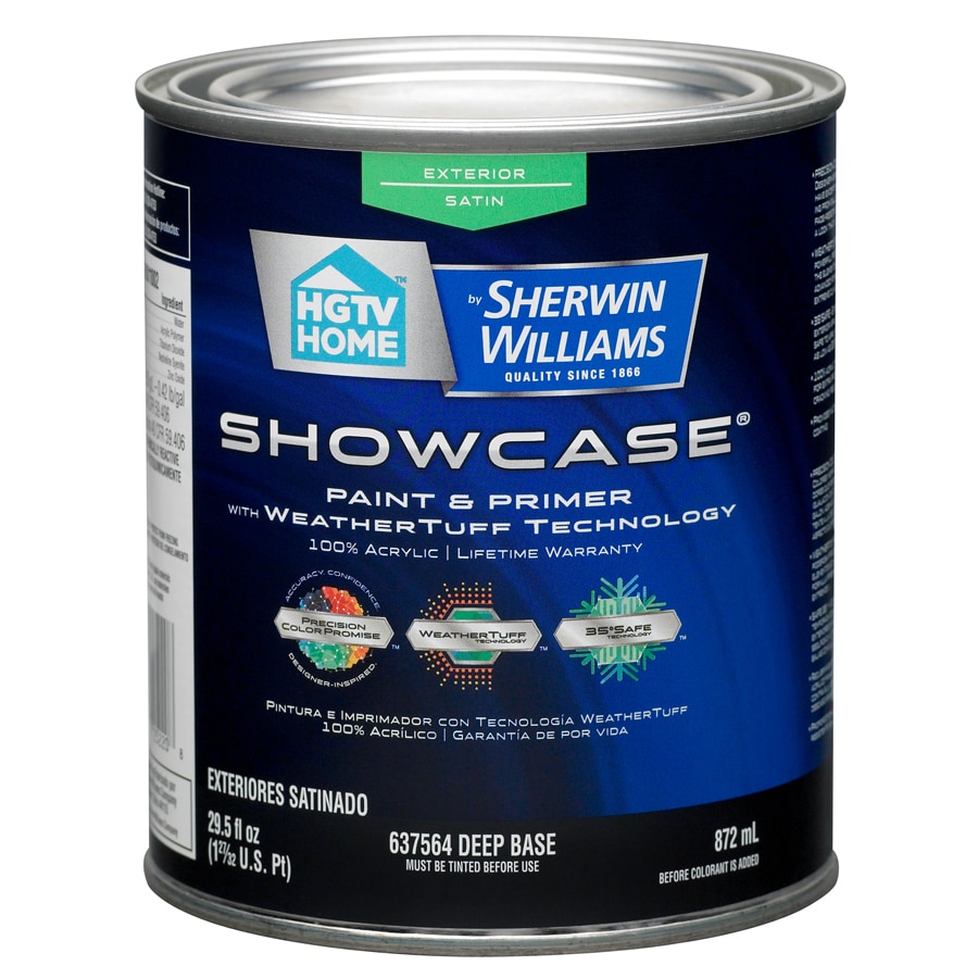 HGTV HOME by Sherwin-Williams Showcase Tintable Satin ...