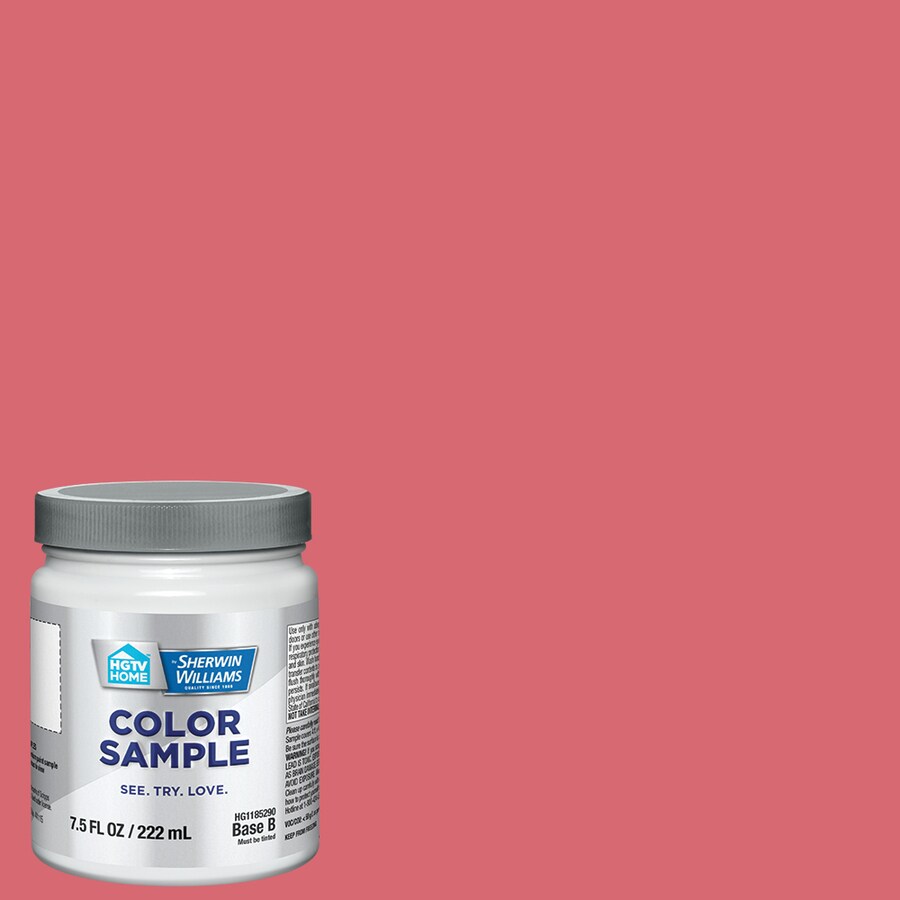 HGTV HOME by Sherwin-Williams Robust Pink Interior Paint Sample