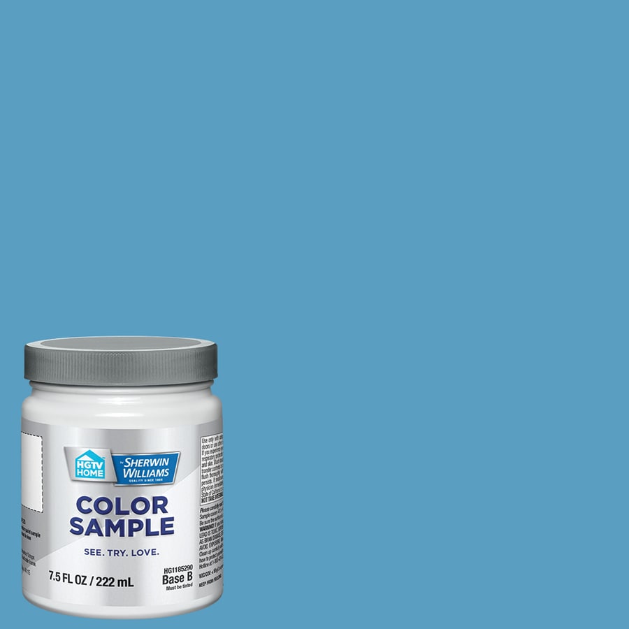 HGTV HOME by Sherwin-Williams Orion Blue Interior Paint Sample